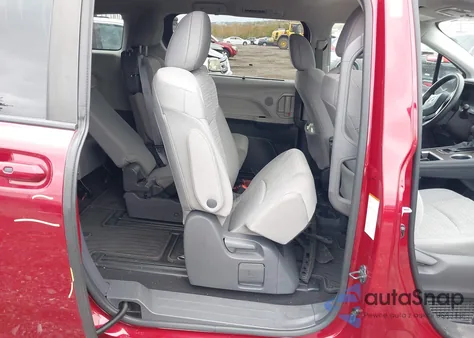 2021 Toyota Sienna Le из США, поврежденный, VIN 5TDKRKEC5MS007767